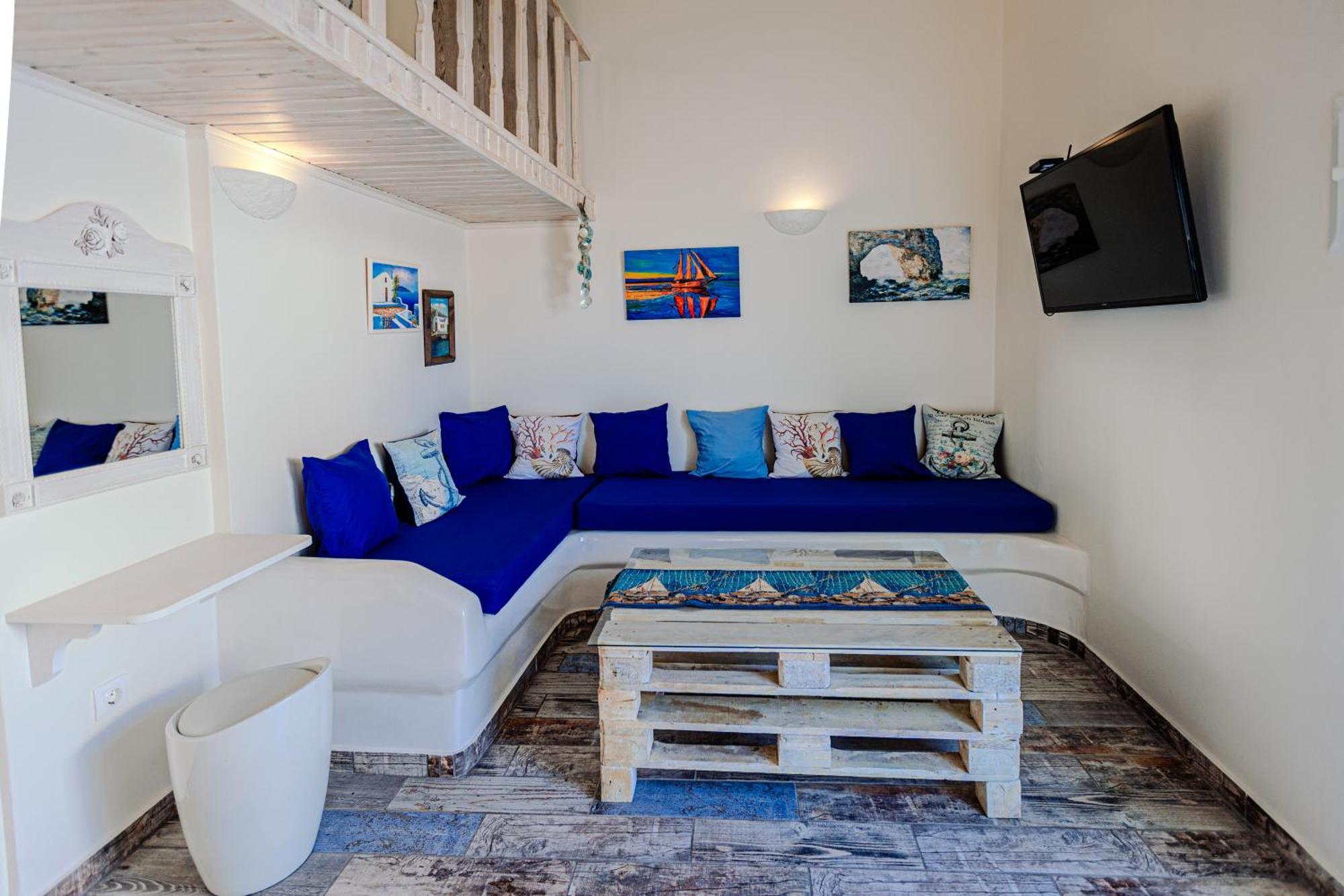 Appartement Blue Dream - Santorini à Kamári Extérieur photo